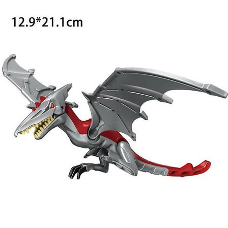 Jurassic Dinosaur World Series Byggeklodser Triceratops Store Figurer|klodser Vulkan pterosaurer