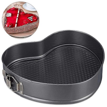 18 kpl Mini Sydän Leivontavuoka Sydän Irtopohjavuoka Pieni, Tarttumaton Pinnoite, Vuotamaton, Leivontavuoka Puolelle Reseptistä