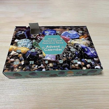 Julekalender, 24 Dages Naturstens Gaveæske, 2024 Julekalender