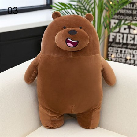 Gosedjur 40 cm Kawaii We Bare Bears Plyschleksak