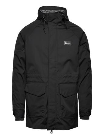 Penfield Reverse Badge Fishtail Parka With Removeable Liner Black Penfield