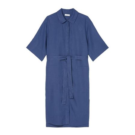 Marc O'Polo, Shirt dress Blauw, Dames, Maat:S
