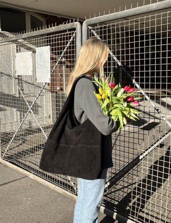 Becksöndergaard Suede Dalliea Bag - Black - ONE SIZE