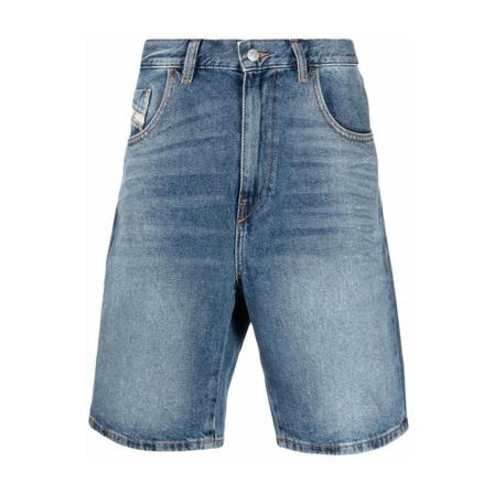 Diesel, A02648 0Ehak Shorts Blauw, Heren, Maat:W29