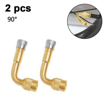 2 st ventilförlängare, ventilförlängare, kopparventil