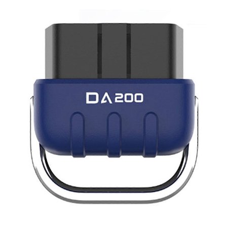 DA200 Auto OBD II Læsekort Værktøj BLE Bluetooth 4.0/5.4 OBD2 Bil Diagnosticeringsscanner 25K80 Chip Fejlkoder Gratis APP