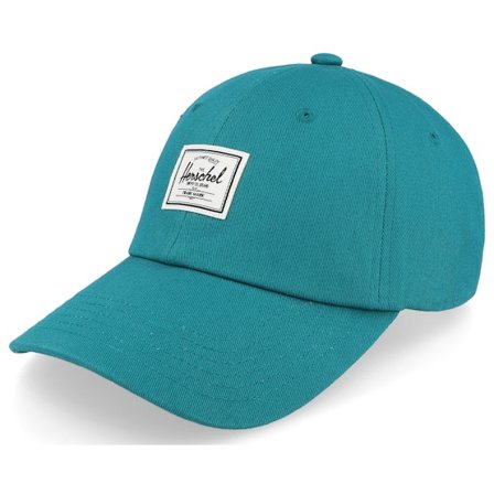 Herschel - Ble unconstructed Czapka Z Daszkiem - Sylas Classic Harbour Blue Dad Cap @ Hatstore