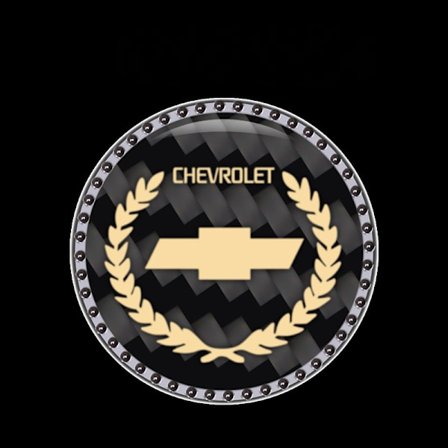 Tvåpack klistermärken för bilmotorns start- och stoppknapp (Chevrolet)