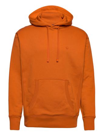 D1. Icon G Essential Sweat Hoodie Hoodie Orange GANT
