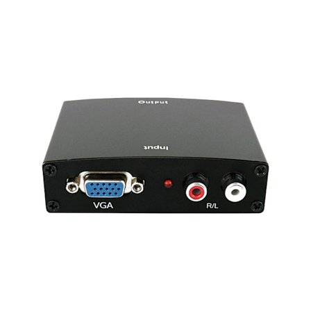HDMI till VGA, VGA till HDMI-videoomvandlare rundad 1080P
