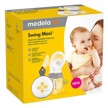 Medela Swing Maxi dobbelt elektrisk brystpumpe, Børn & Forældre, Amning & Flaske, Brystpumper