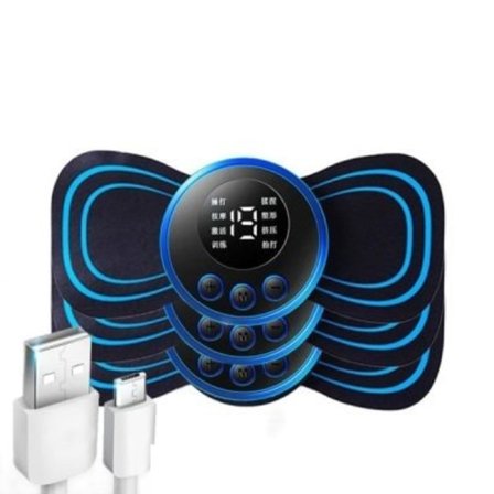 8 lägen 19 växlar elektrisk puls nacke massage cervikal rygg muskel smärta verktyg axel ben kropp mini massage