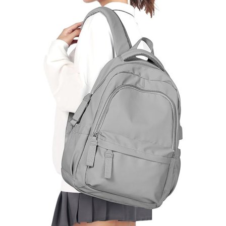 Ryggsekk Dame College Ryggsekk Lett Skoleveske Laptop Ryggsekk Kvinner 14 tommer Videregående Skole Ryggsekk