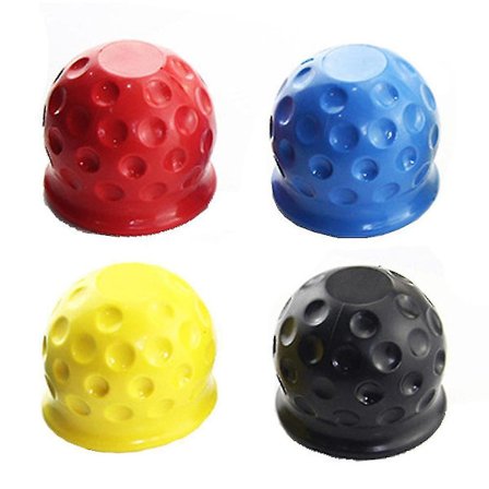 Universal 50mm Trailerkrog Bolddæksel Krog Trækbold Beskyttelseshætte Autodele 4stk