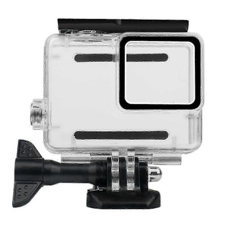 Vanntett etui for GoPro Hero 7 White & Silver - 60m undervannshus for Hero7 actionkamera