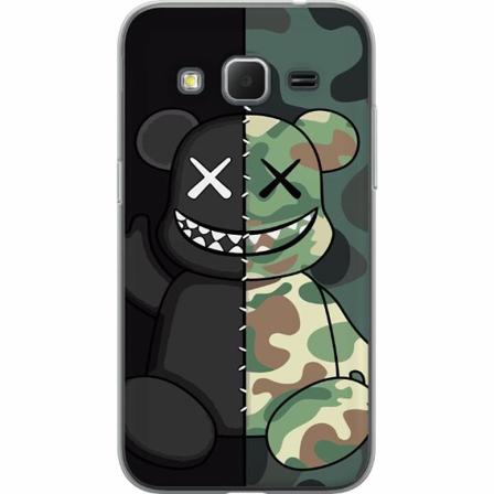Samsung Galaxy Core Prime Mjukt Skal - Army