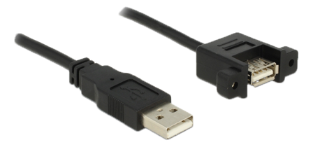 Delock USB-forlengelseskabel - USB til USB - 50 cm