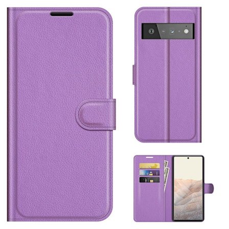 Classic Google Pixel 6 Pro fodral - Lila