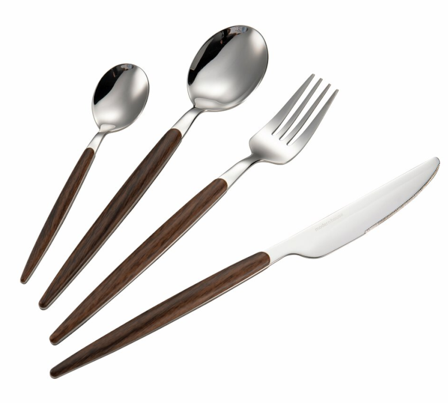 Modern House North Bestikksett Brun 16-deler