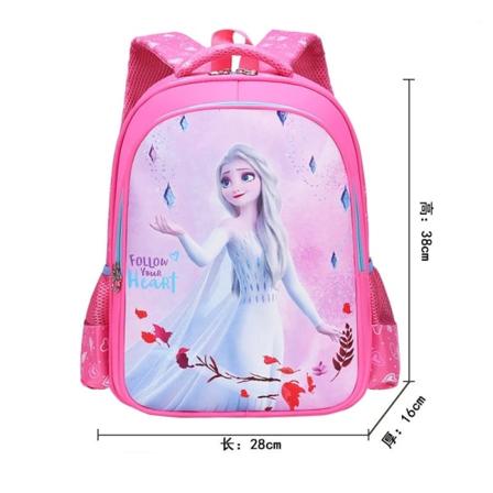 Disney Lasten koululaukku Tytöille Frozen Elsa Princess Reppu Pojille Spiderman Koululaukut Lasten Reppu 1-3 luokalle Pink