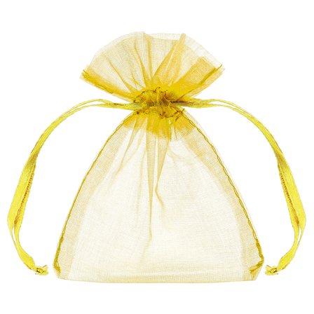 Pienet Organzapussit Keltainen