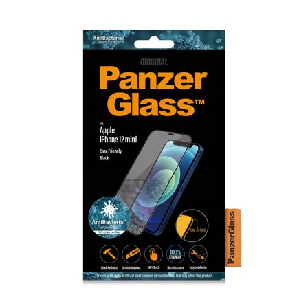Panzer iPhone 12 Mini | Edge-to-Edge Screen Protector PanzerGlass - High quality tempered glass screen protector