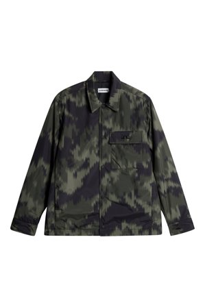 J.Lindeberg - Nile Print padded Overshirt - Green - Man - L