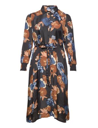 Kcflorisa Shirt Dress Patterned Kaffe Curve