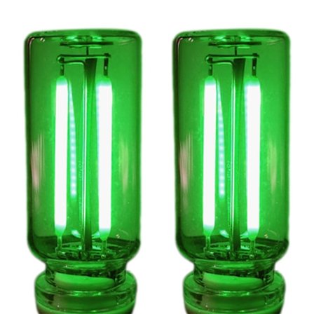 Bil USB Nattlys Pære Berøringsdimbar Bil Interiør Ambient Lys Retro Mini Grensesnitt Nattlys