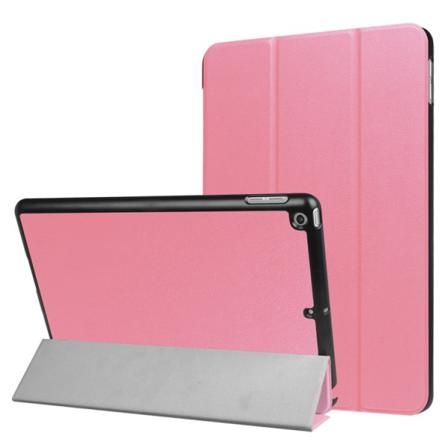 Ipad 9.7 (2017/2018)- Smidigt Och Slimmat Fodral Med Stöd Rosa