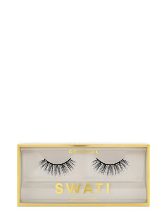 SWATI Cosmetics Crystal – Faux Mink Lashes - Nude - 2 PCS