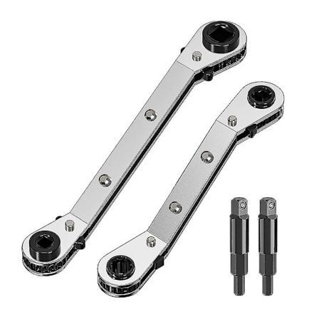 Ratschnyckelset 3/8 tum, 1/4 tum, 5/16 tum, 3/16 tum, AC-ratschverktyg