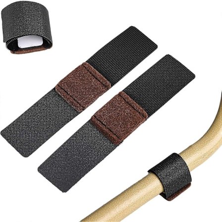 24 stk Filt Møbelputer med Borrelås for Slede Stollebein Gulvbeskyttere Puter Stolle Slede Gulvglider Rørbeskyttere Ingen Riper