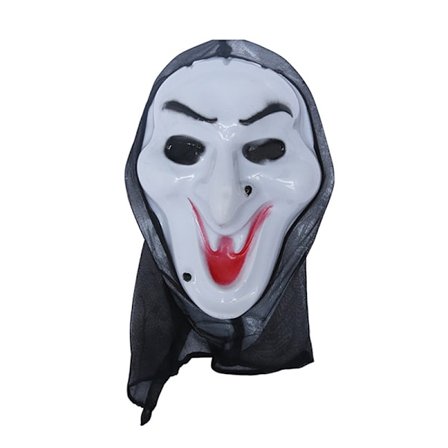 Cosplay-kostumer Horror Ghost Cosplay-maske til The Face Headwea