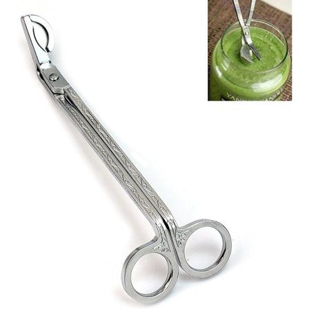 Stål Sax för Ljusvekar