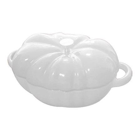 Gresskar Støpejern Gryte, 2L Emaljert Kasserolle Med Lokk, Non-Stick