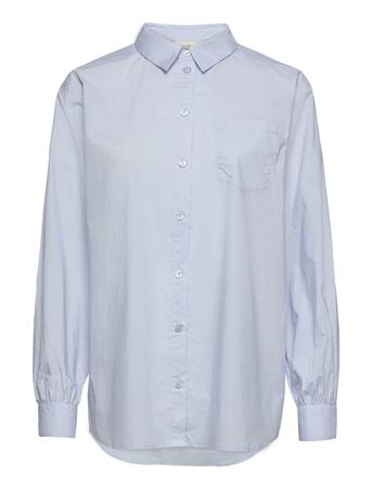 Ninjakb Shirt Langærmet Skjorte Blå Karen By Simonsen
