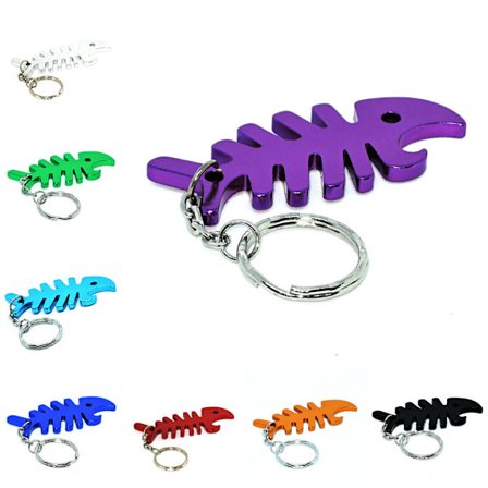 Avaimenperä - Pullonavaaja - Kalanruotokuvio - Useita värivaihtoehtoja