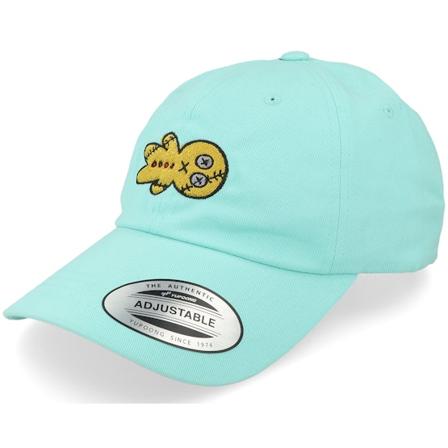 Abducted - Vodoo Gingerbread Diamond Blue Dad Cap Unconstructed Blue Cap - @ Hatstore