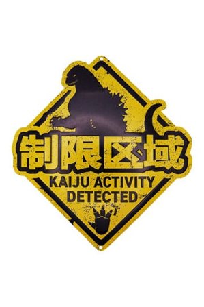 Godzilla Tin Sign Kaiju