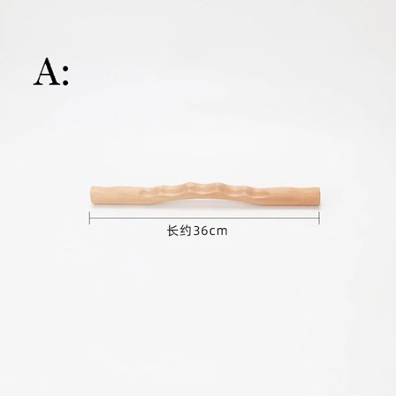 Naturlig Bøk Tre Nakke Skulder Rygg Massasje Skrape Tre Guasha Pinne for Massasje Gouache Terapi SPA Skjønnhetssalong Helse