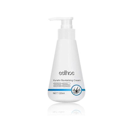 Keratin Revitaliserande Kräm, Långvarig Doft Mjuk Lätt Utjämnande Frissreparation Kluvna Toppar Balsam