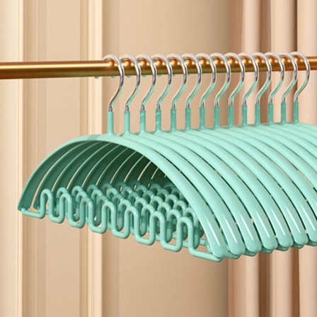 5 kpl Tukiripustimet Vaatteiden kuivausteline VIHREÄ