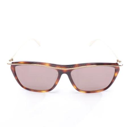 Alexander McQueen Pre-owned, Pre-owned Plastic sunglasses Bruin, Dames, Maat:ONE Size