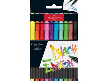 Faber-Castell Fiberpenna Black Edition 10/fp - Lyreco - Skola och förskola - Pennor och tillbehör - Fiberpennor - Standard