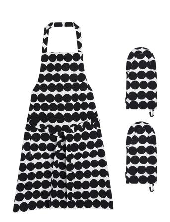 Räsymatto Kitchen Textile Set Home Textiles Kitchen Textiles Aprons Multi/mönstrad Marimekko Home