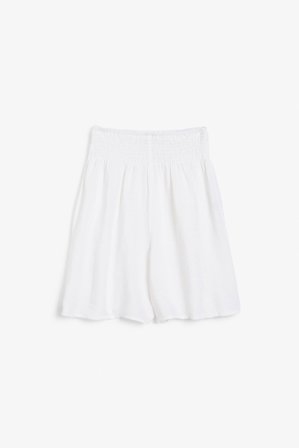 Kappahl | Shorts i linblanding Hvit XS | Hvit