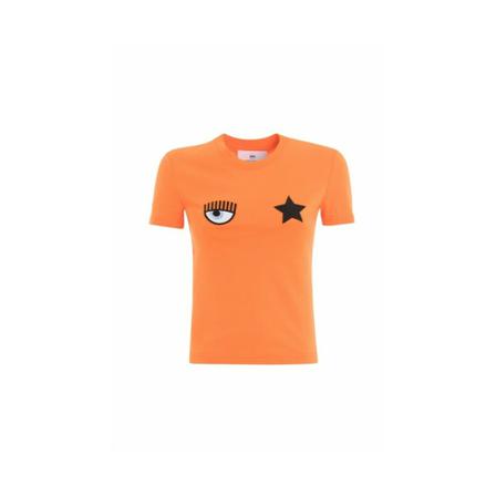 Chiara Ferragni Collection T-shirt Orange, Dame T-shirts