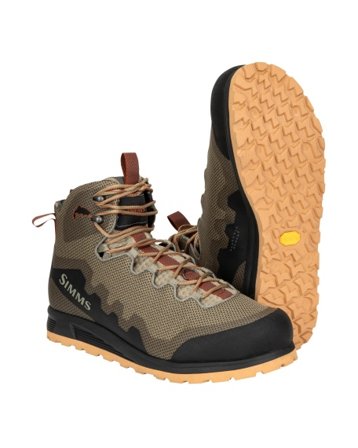 Simms Flyweight Access Wading Boots Rubber Sole Dark Stone - 14/47