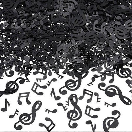 5000 STK. Musiknode Udklip Sorte Musikalske Konfetti Noder til Musikfest Recital Reception Baby Shower Bryllup og Fødselsdagsfest Dekoration